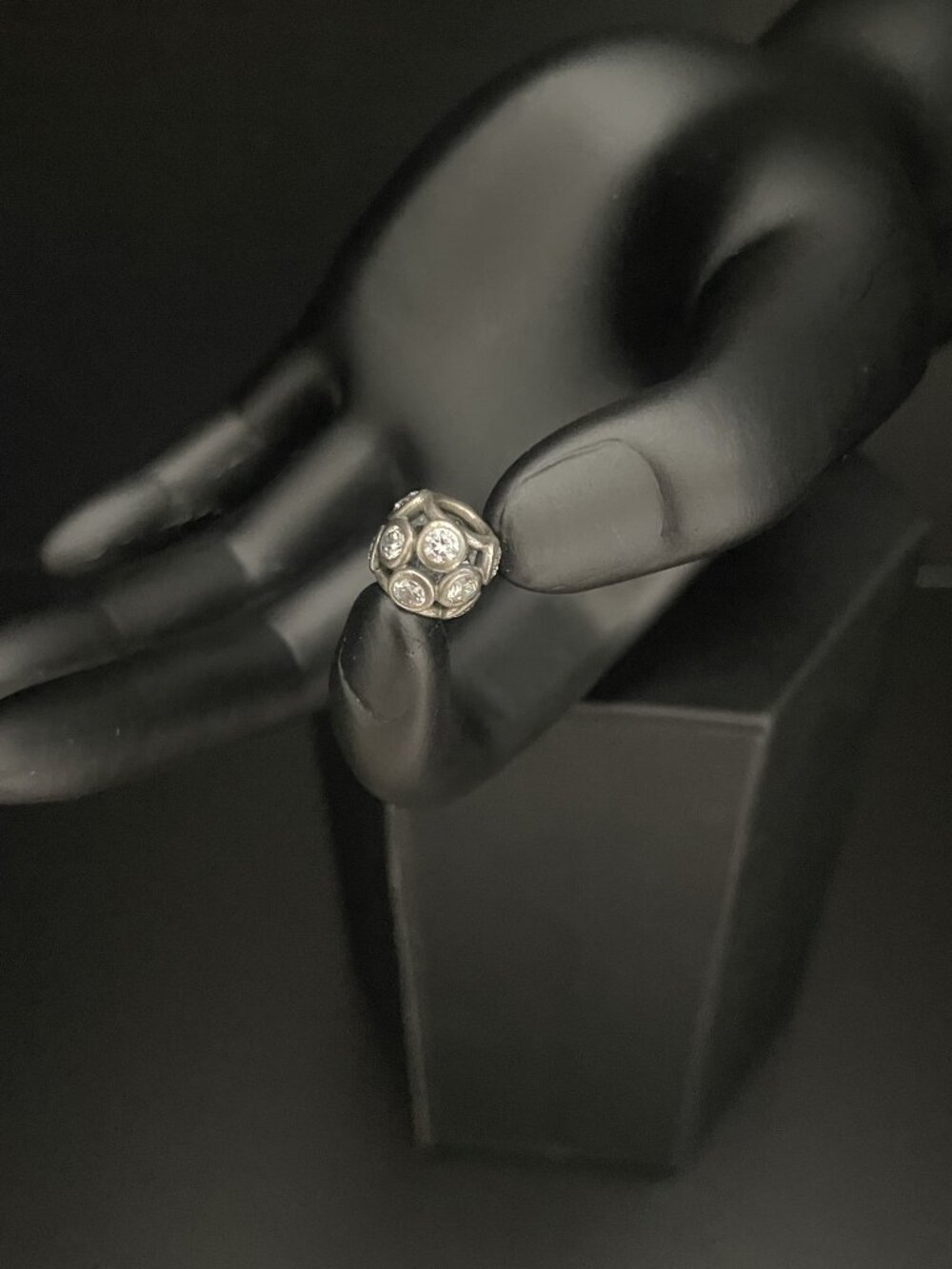 Pandora ALE Whimsical Lights sterling silver charm clear cubic zirconia